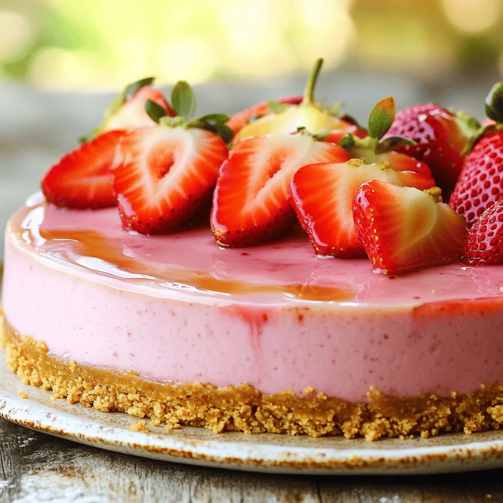 Vegan Strawberry Cheesecake Simple and Delicious Recipe