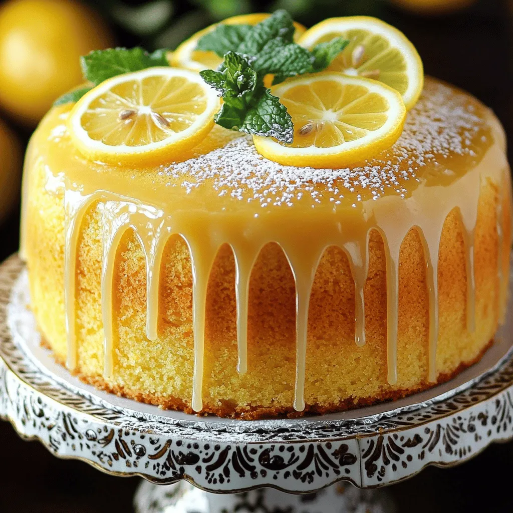 To make a delightful limoncello cake, you need a few key ingredients. Each one plays a vital role in the cake