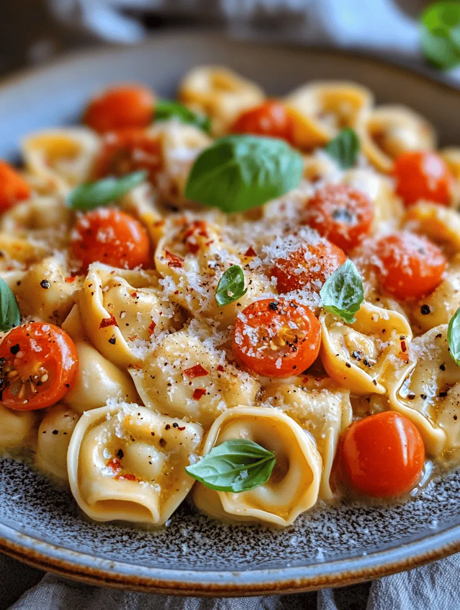 Marry Me Tortellini: A Romantic Culinary Delight