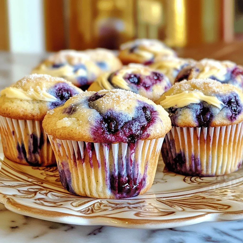 Irresistible Blueberry Cream Cheese Muffins Recipe