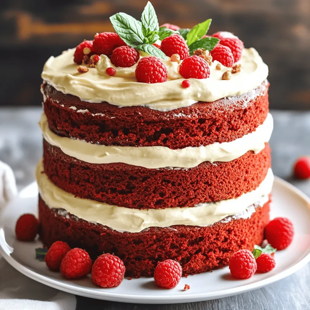 For this red velvet layer cake, you will need: - 2 ½ cups all-purpose flour - 1 ½ cups granulated sugar - 1 teaspoon baking soda - 1 teaspoon baking powder - 1 teaspoon salt - 1 teaspoon cocoa powder