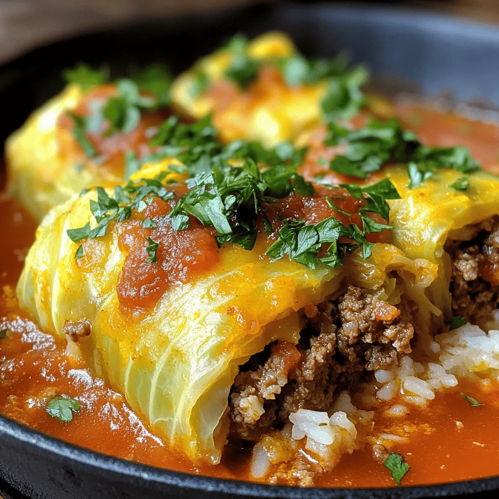 Savory Stuffed Cabbage Rolls Recipe