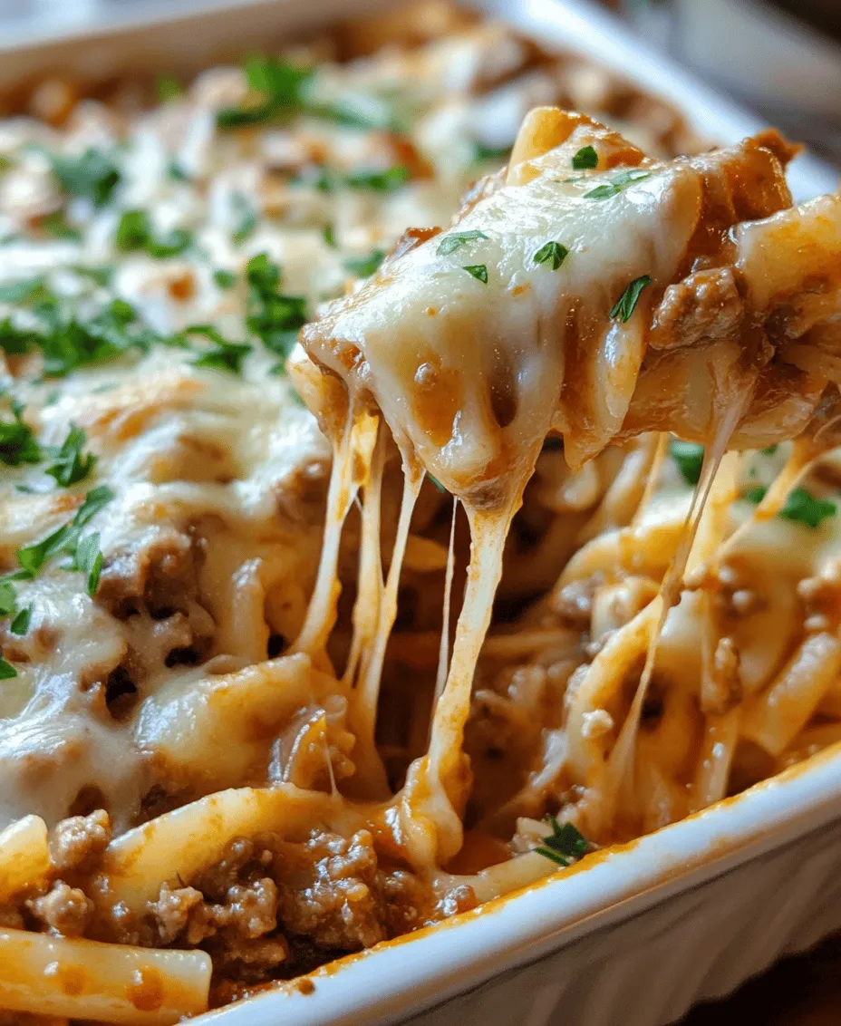 Indulge in the rich and comforting experience of Cheesy Garlic Butter Linguine with Savory Ground Beef, a dish that beautifully marries the creamy, garlicky goodness of a classic Italian pasta with the heartiness of savory ground beef. This dish is not just a meal; it’s a warm embrace on a plate, perfect for cozy weeknights or gathering friends and family for a delightful dinner. With its luxurious sauce and satisfying texture, this recipe will surely become a go-to favorite in your culinary repertoire.