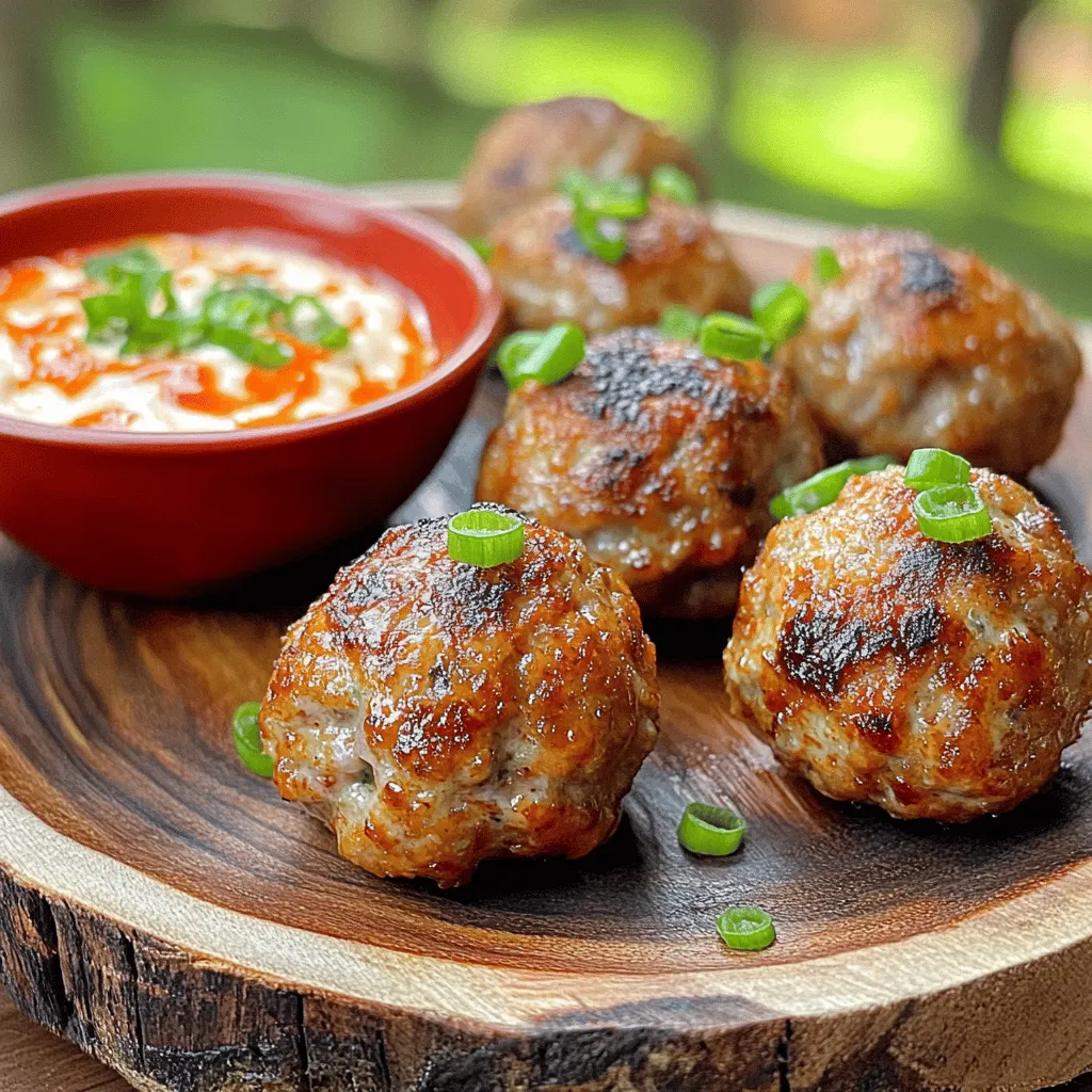 To create tasty Korean BBQ meatballs and spicy mayo dip, you need some key ingredients.