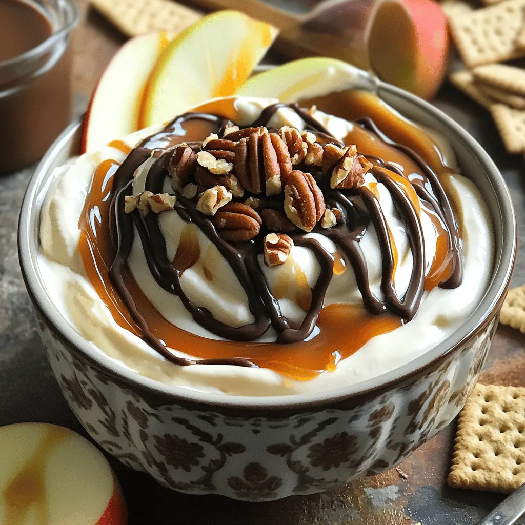 Easy No Bake Turtle Cheesecake Dip Delight Recipe