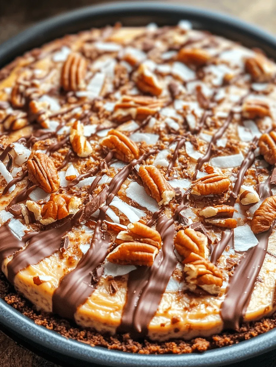 No-Bake German Chocolate Cheesecake Recipe