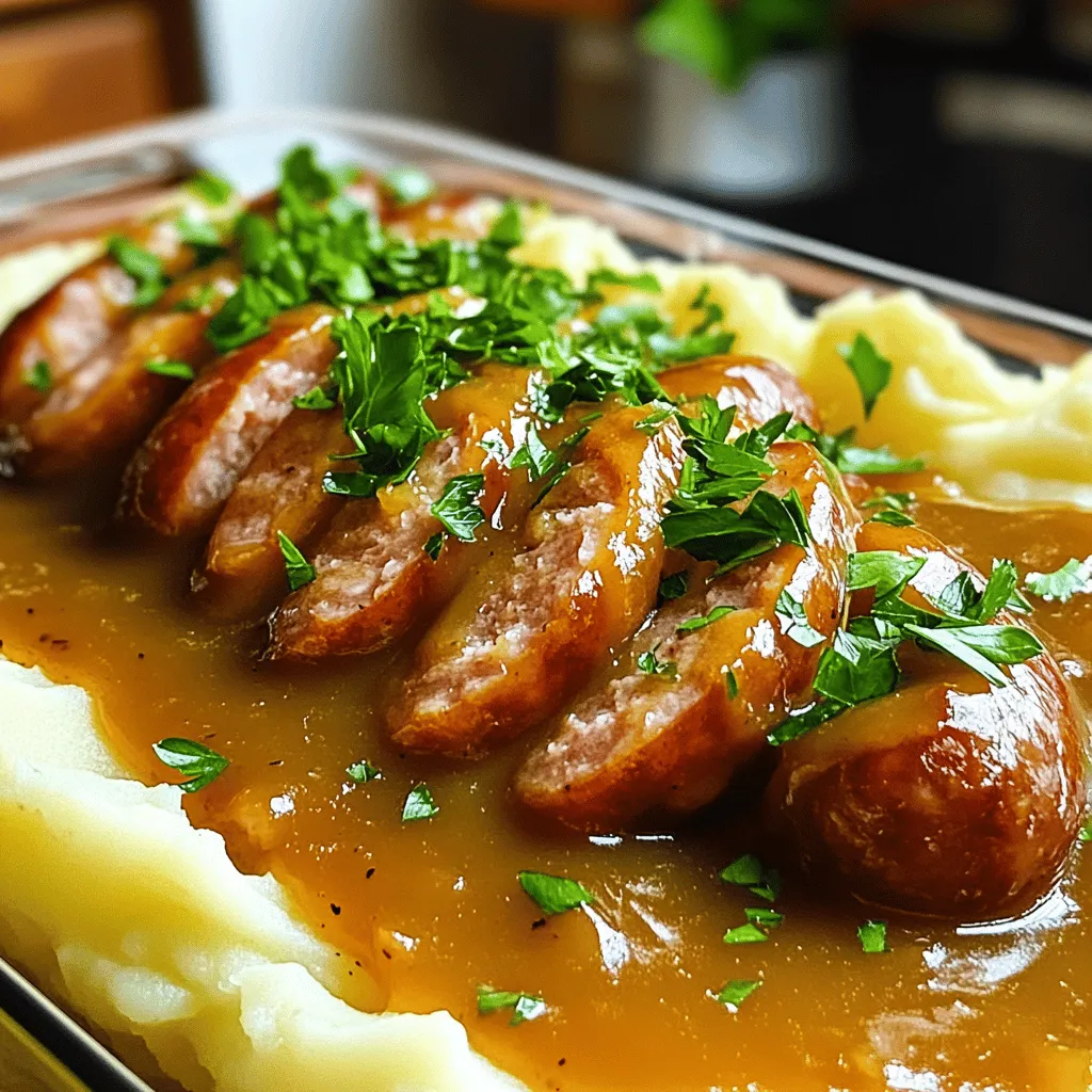 Classic Bangers and Mash Comfort Food Recipe Guide
