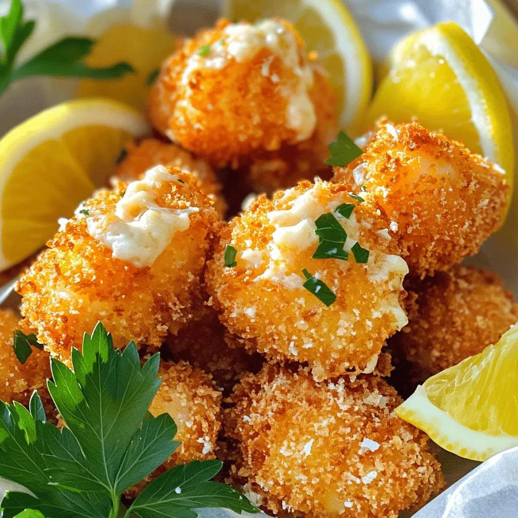 Crispy Lobster Bites with Garlic Butter Delight