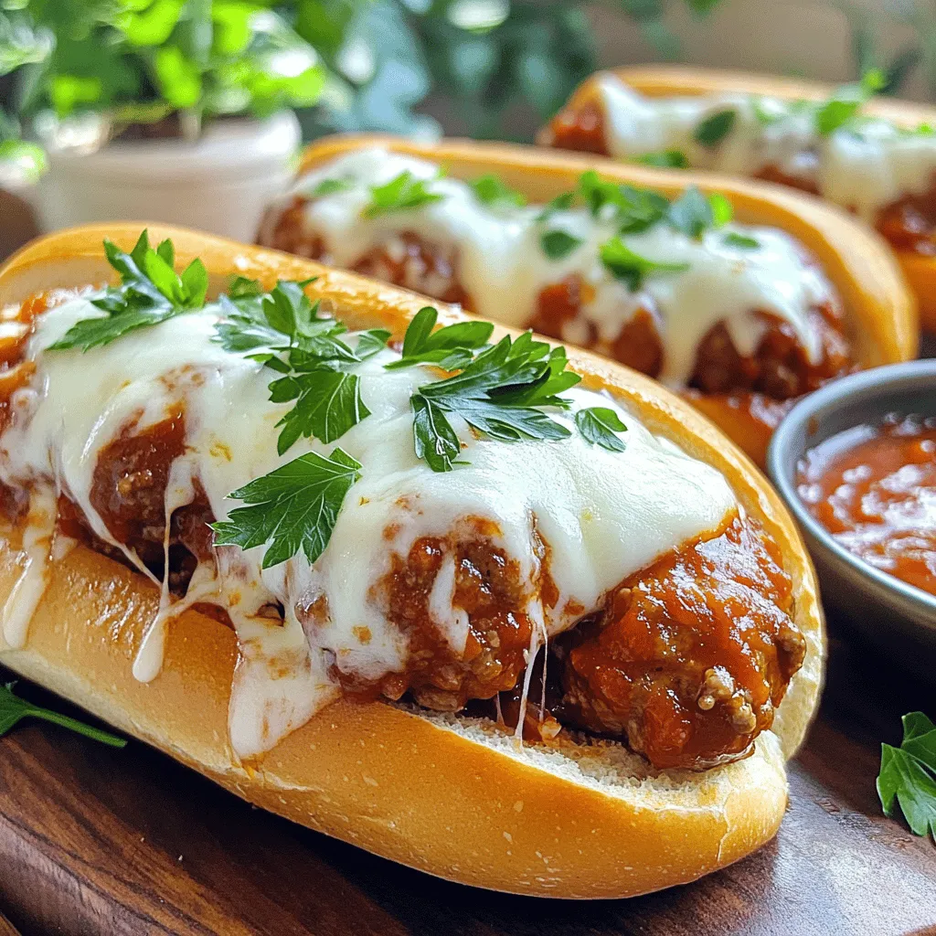 Homemade Meatball Subs Flavorful and Satisfying Recipe