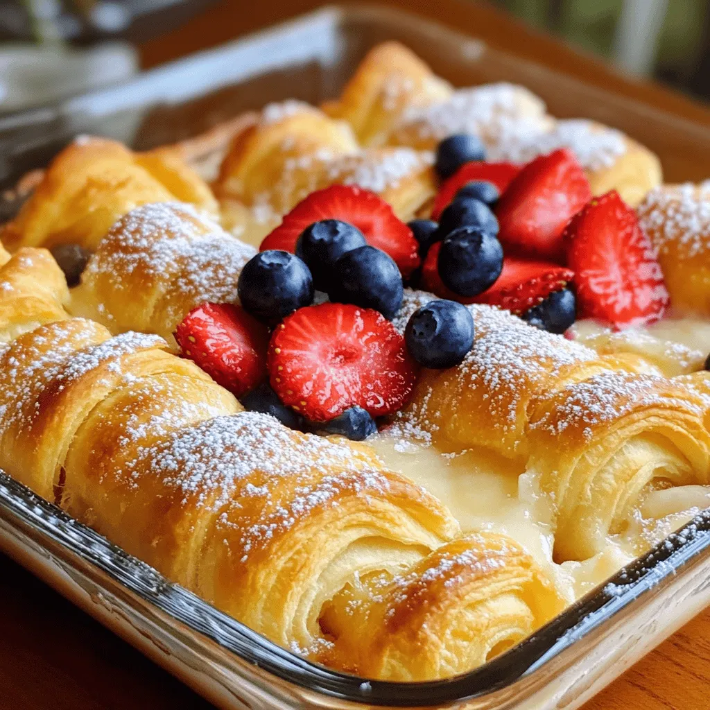 Cheesecake Crescent Rolls Casserole is a fun twist on classic cheesecake. It combines rich cream cheese with soft, flaky crescent rolls. You get the best of both worlds! This casserole is easy to make and tastes amazing. It’s perfect for breakfast or dessert.