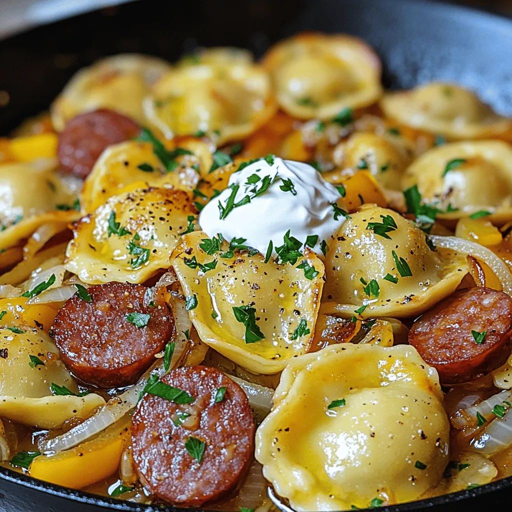 Savory Pierogi Sausage Skillet Easy Comfort Dish