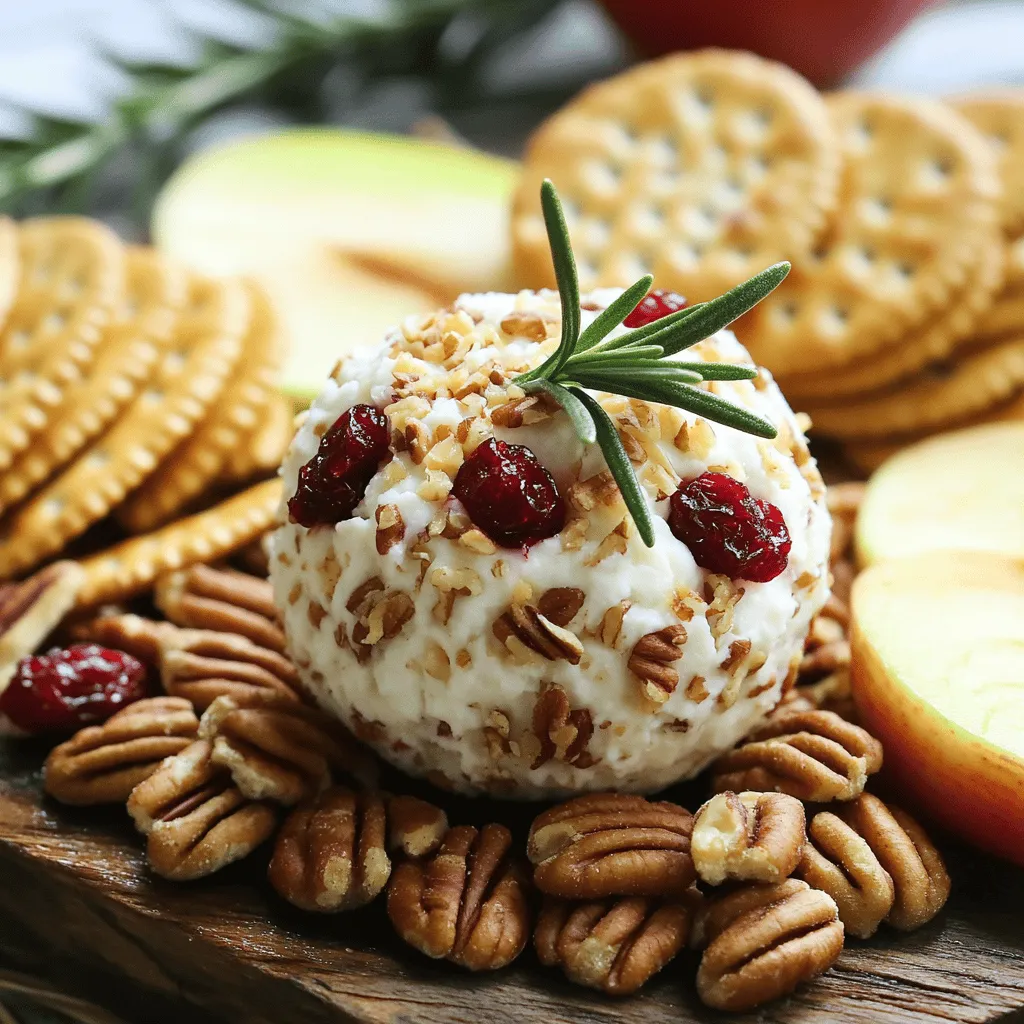 Cranberry Pecan Cheese Ball: A Delightful Appetizer for Any Occasion