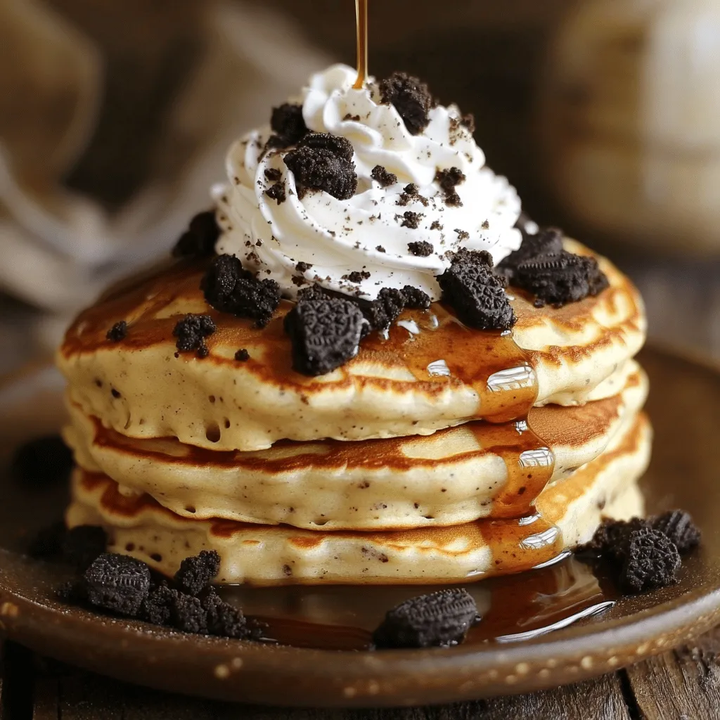 Delicious Oreo Pancakes Fluffy and Flavorful Recipe