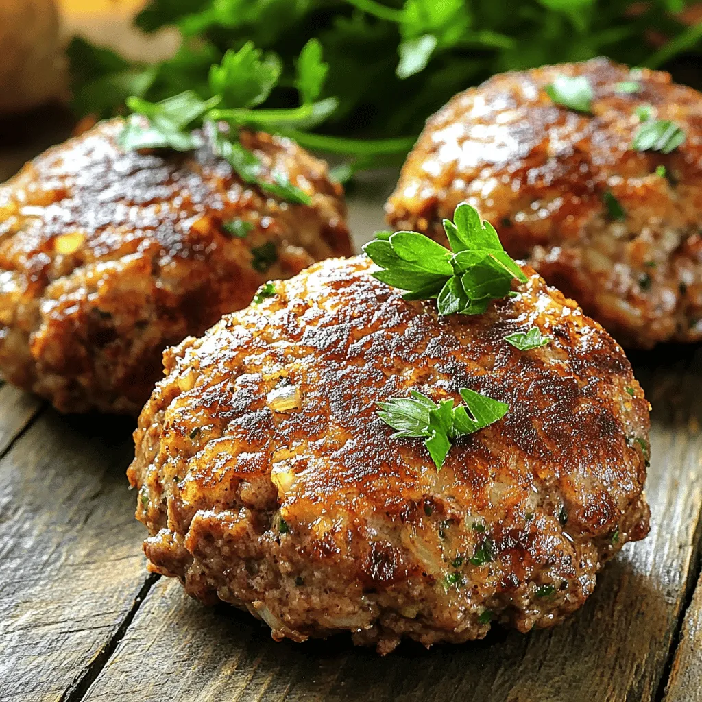 German Hamburgers Authentic German Frikadellen Recipe