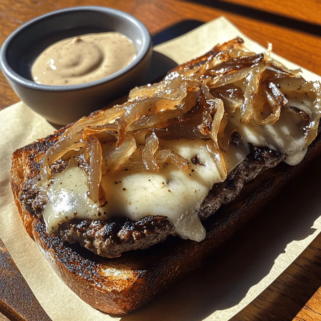 Ultimate Patty Melt with Secret Sauce: A Flavorful Journey