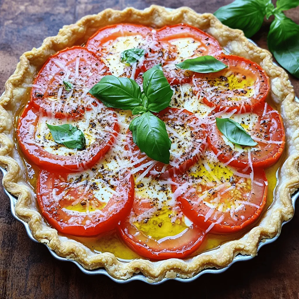 Fresh Tomato Pie Flavorful and Easy Recipe Guide