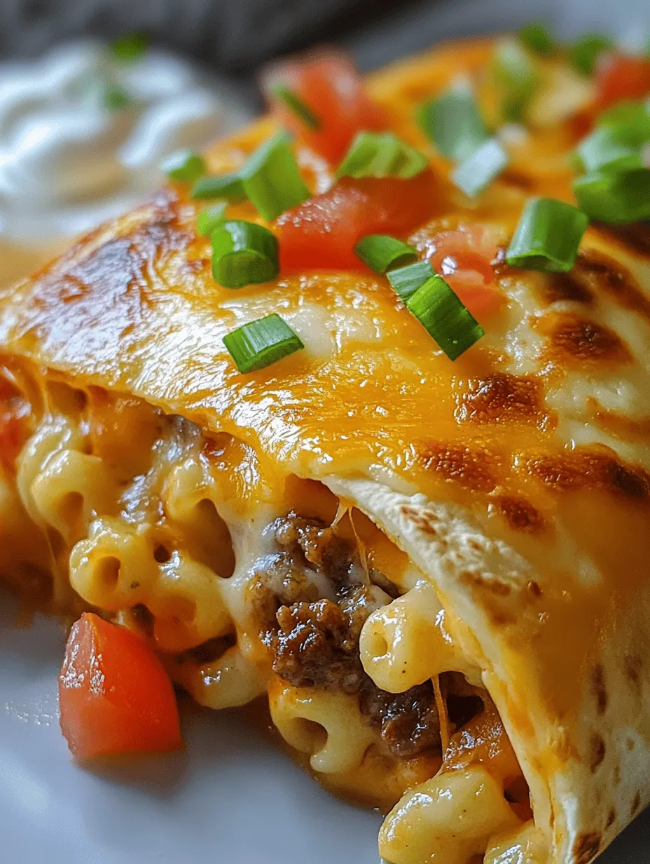 Mac &#038; Cheese Beef Burrito Recipe: A Delicious Fusion of Flavors