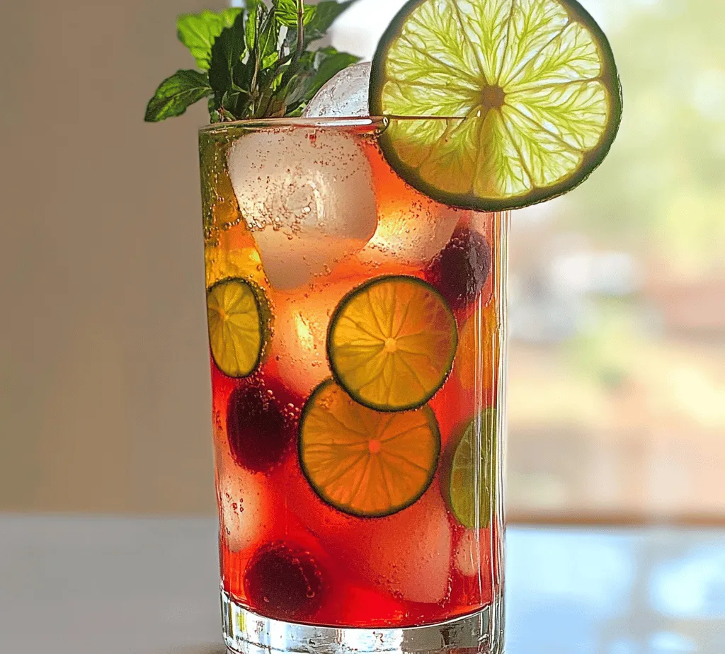 As the sun blazes down and the temperatures soar, nothing quenches thirst quite like a refreshing summer beverage. From classic iced teas to vibrant fruit punches, the options are virtually endless. Among these delightful drinks, Zesty Cherry Limeade stands out as a perfect thirst-quencher for warm weather. This invigorating concoction combines the tartness of fresh limes with the sweetness of ripe cherries, resulting in a drink that is not only delicious but also visually appealing.