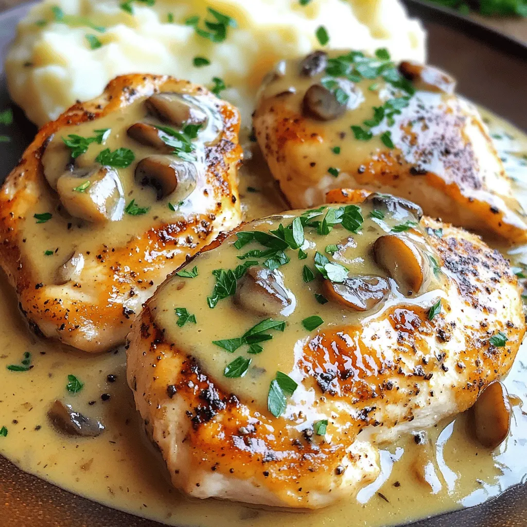 Irish Chicken in Whiskey Cream Sauce Flavorful Delight
