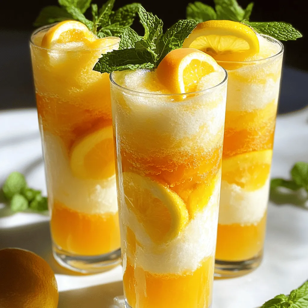 To make a peach lemonade slush, you need fresh, ripe peaches. Choose four peaches that are sweet and juicy. Slice and pit them for the best flavor. Next, use one cup of freshly squeezed lemon juice. This juice gives your slush that bright, tangy taste. You will need about four to five lemons to get this much juice.