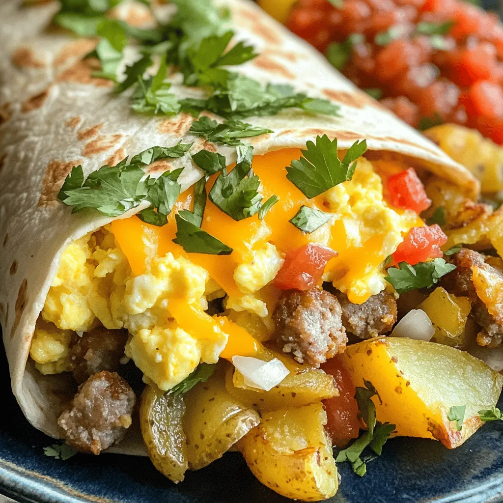 Cowboy Breakfast Burrito Recipe