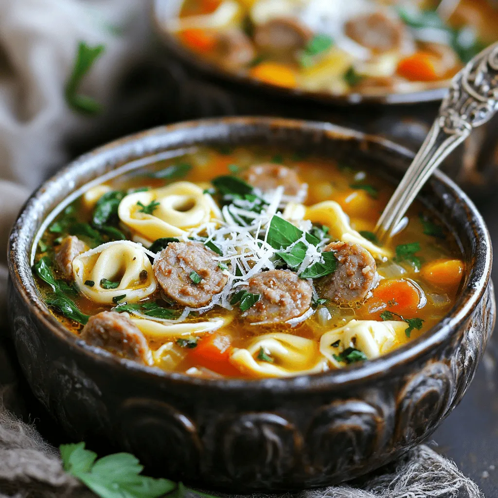 Savory Sausage Tortellini Soup: A Hearty and Delicious Comfort Recipe