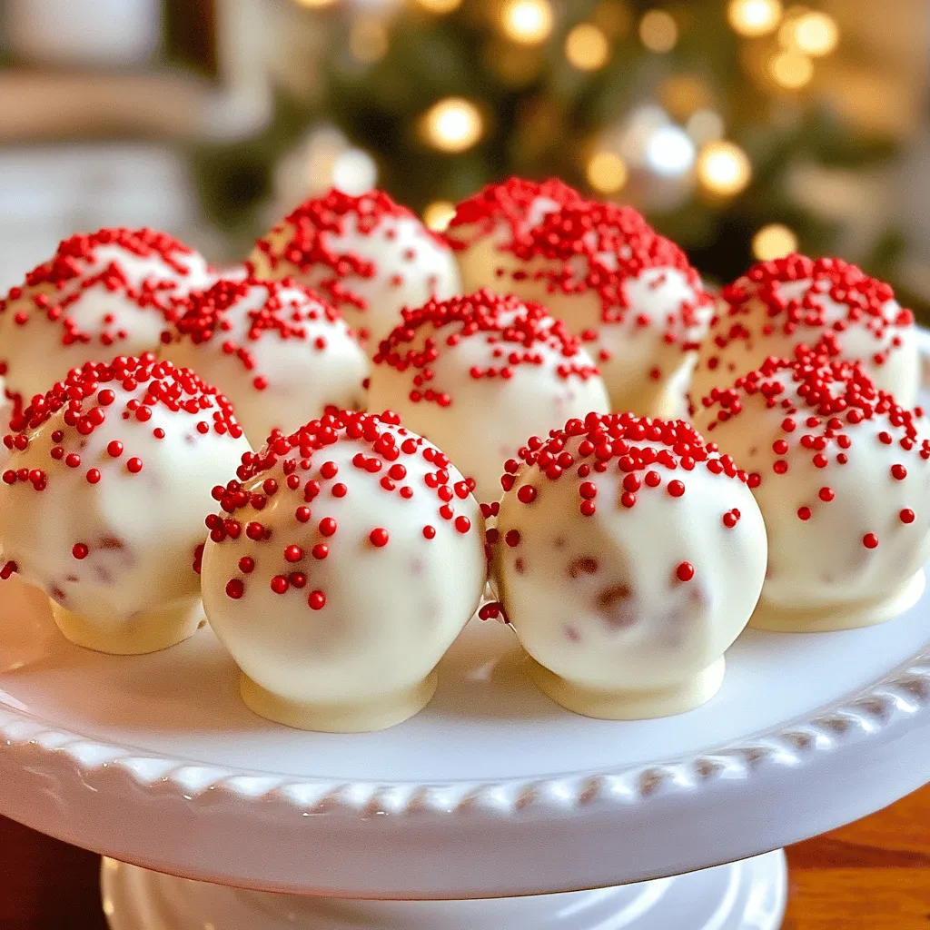 Decadent Red Velvet Cake Balls: A Delicious Indulgence