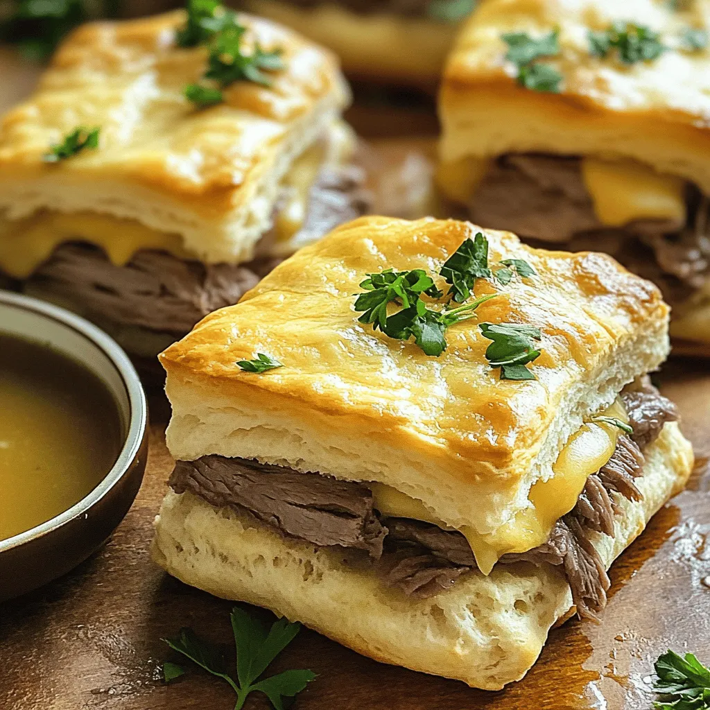 French Dip Biscuits Delight: A Comfort Food Classic