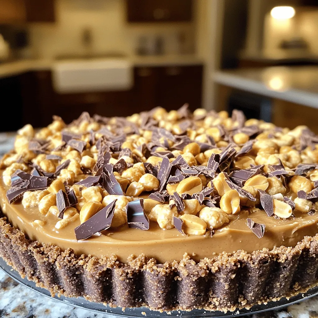 No Bake Peanut Butter Pie Simple and Creamy Delight