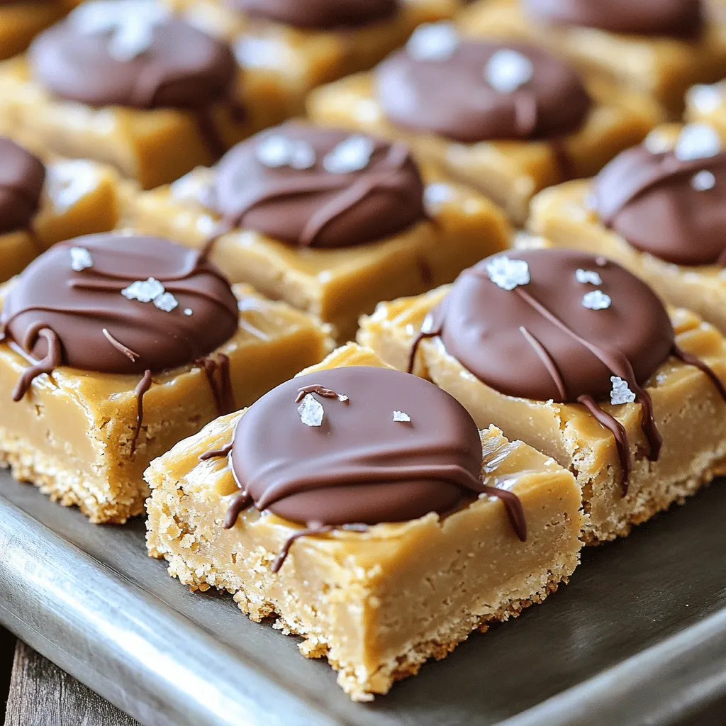 For Peanut Butter Blossom Bars, you need a few key ingredients: