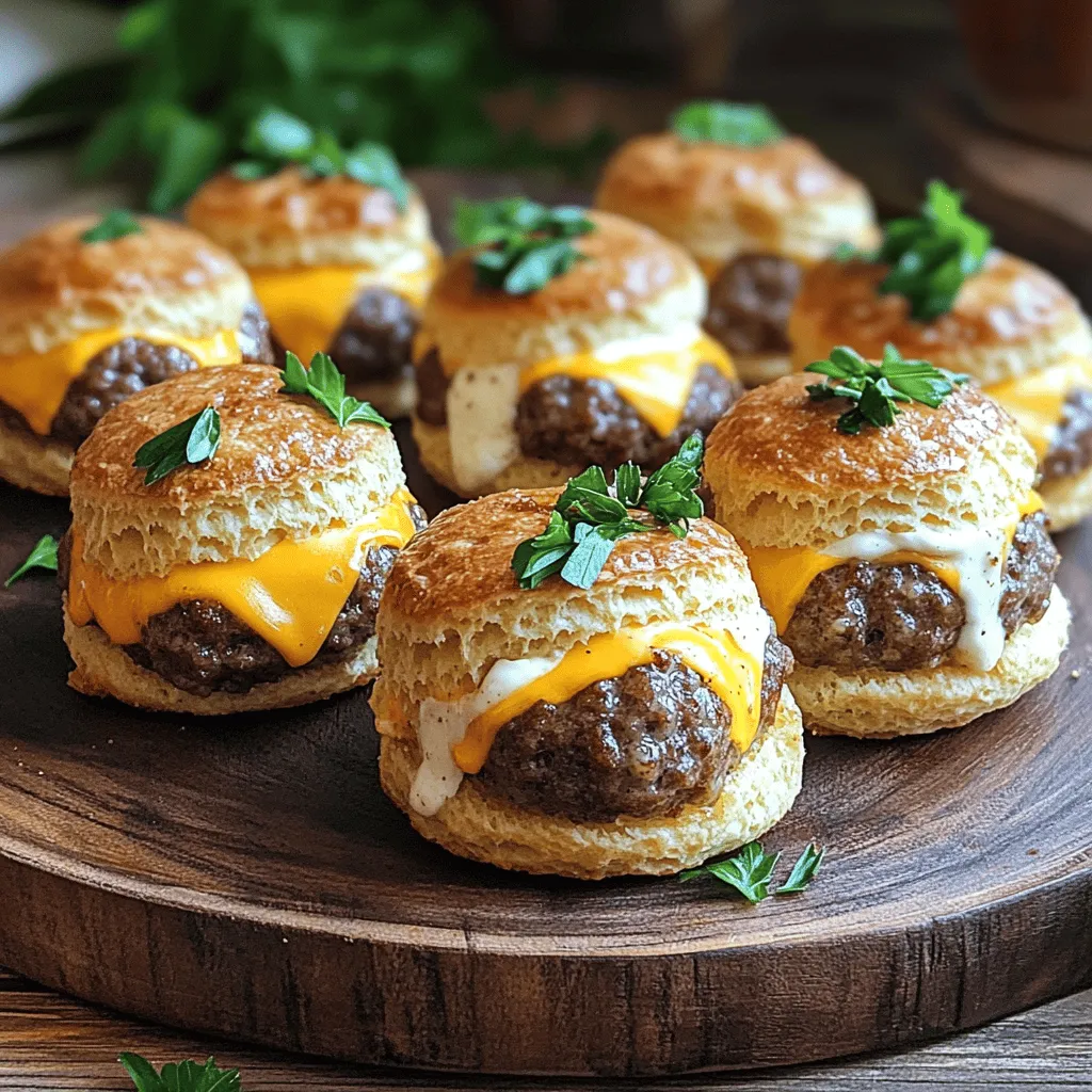 Garlic Parmesan Cheeseburger Bombs Simple and Tasty