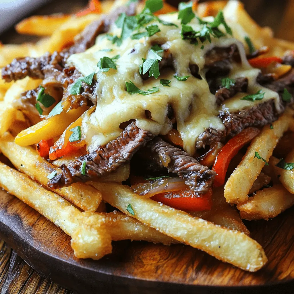 Savory Philly Cheesesteak Fries Easy Comfort Dish