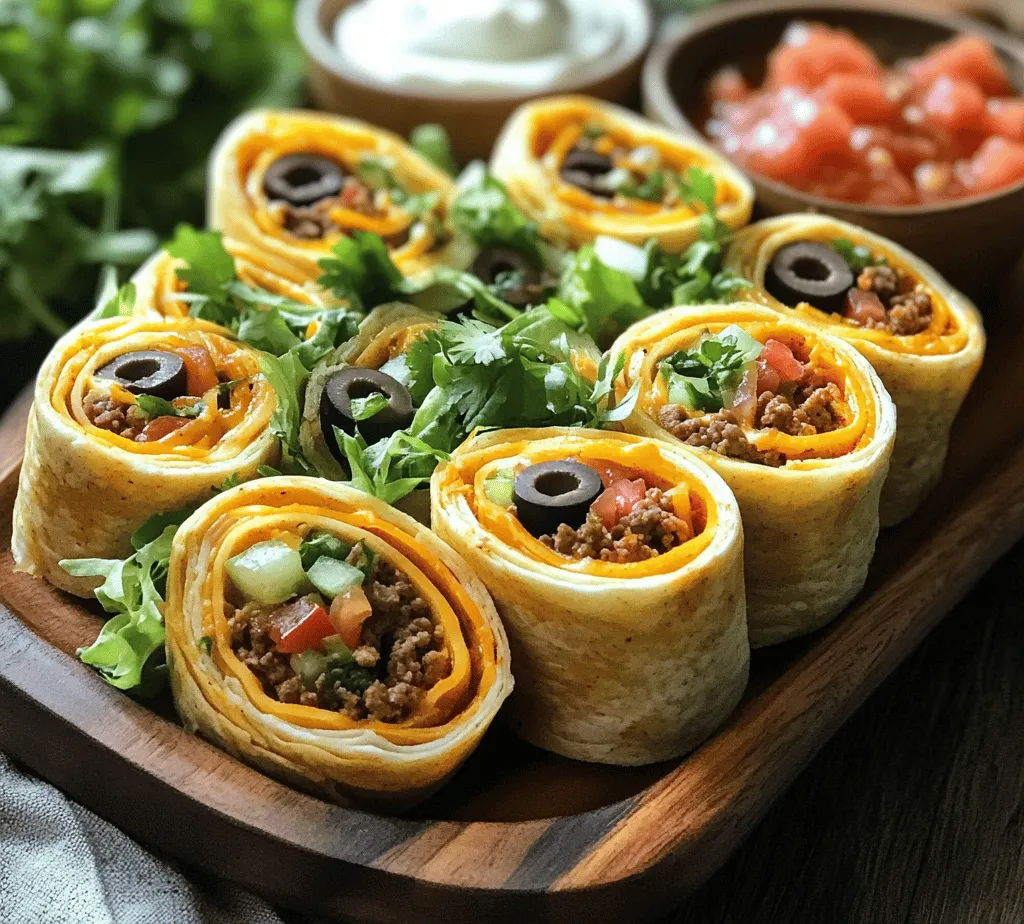 Taco Tortilla Roll Ups are a delightful and versatile dish that brings excitement to any meal or gathering. Ideal for parties, potlucks, or casual family dinners, these roll-ups are not only easy to make but also allow for creativity in the kitchen. With a multitude of fresh ingredients and customizable options, Taco Tortilla Roll Ups cater to a wide range of tastes and dietary preferences, making them a favorite among both kids and adults alike.
