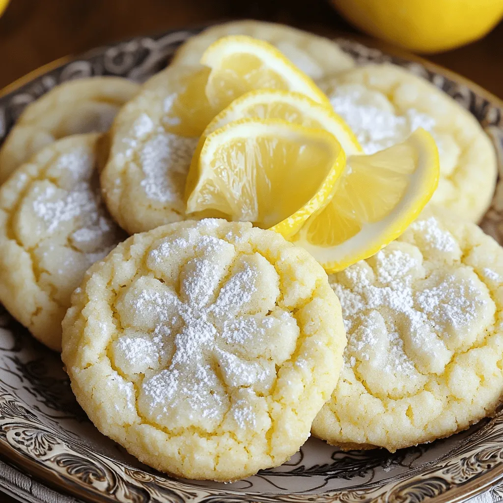Lemon Bar Cookie Delight Simple and Refreshing Treat