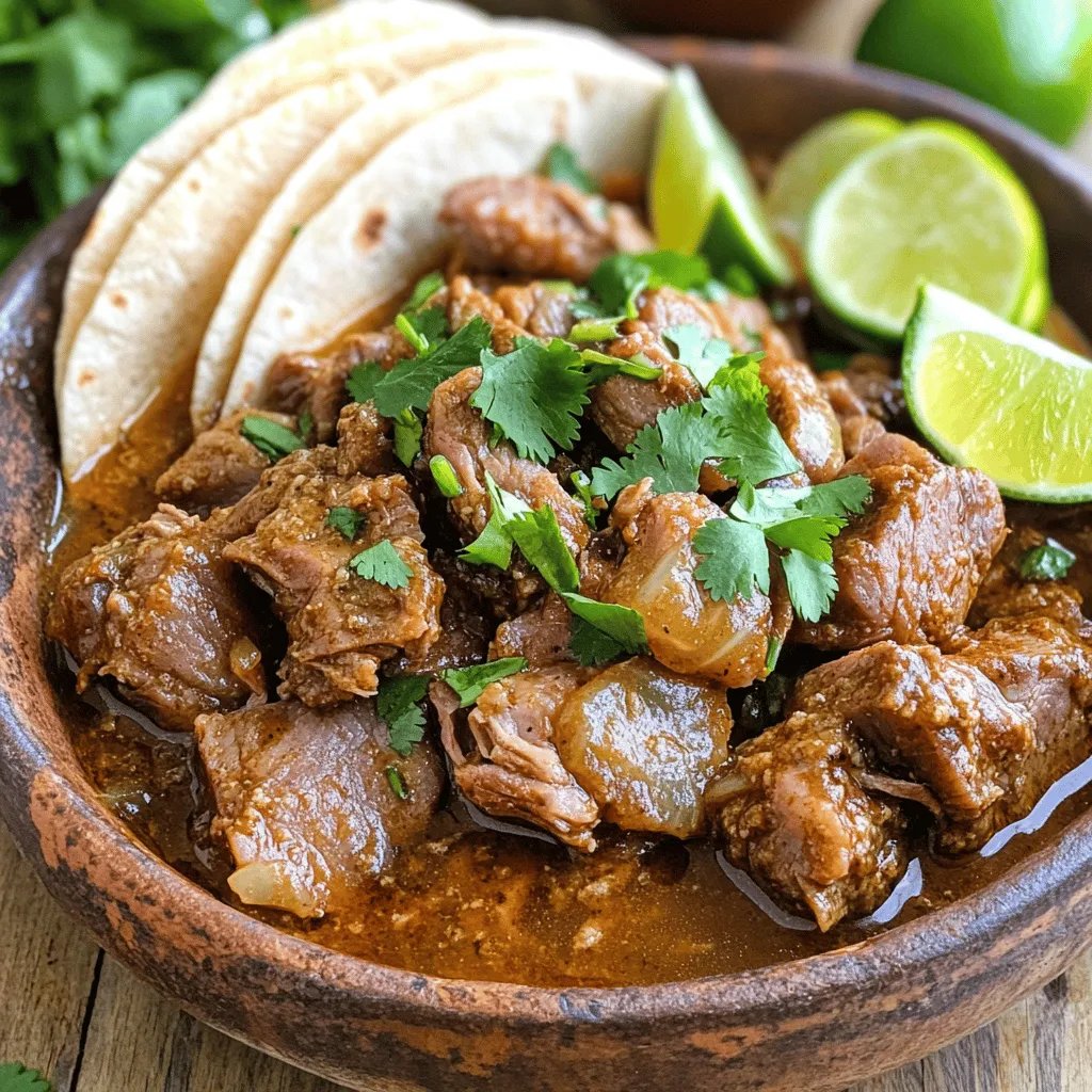 To make authentic carne adovada, you need simple, fresh ingredients. The main ingredient is pork shoulder. It has the right fat and flavor. You