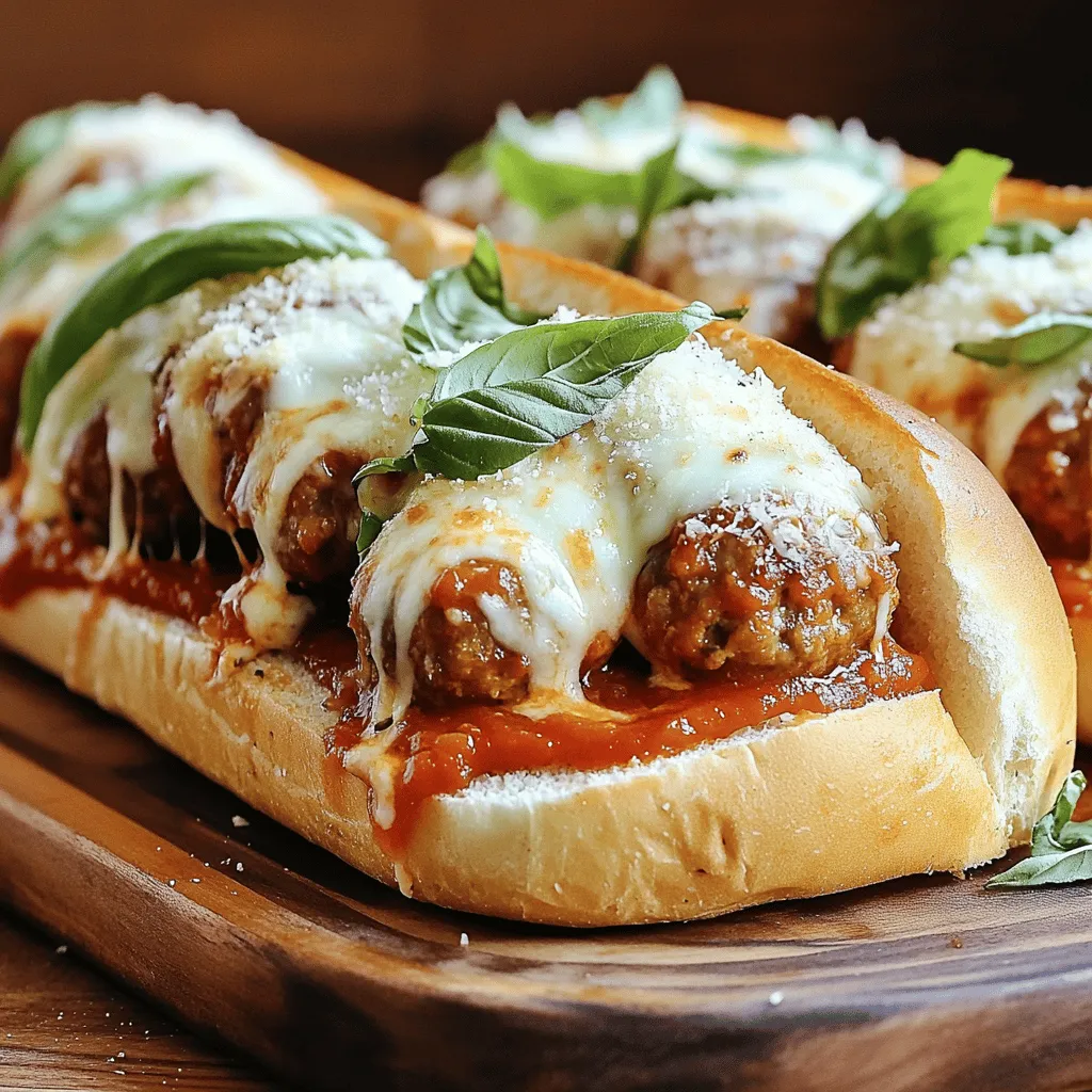For the perfect meatball sub, you