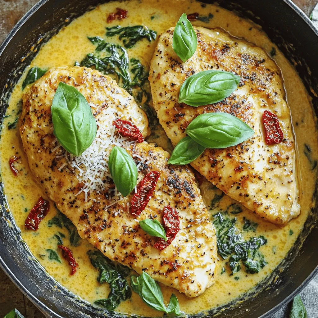 Marry Me Chicken is a dish that combines chicken with rich, creamy sauce. The sauce has sun-dried tomatoes and fresh spinach. This dish is famous for its flavors and its romantic name.