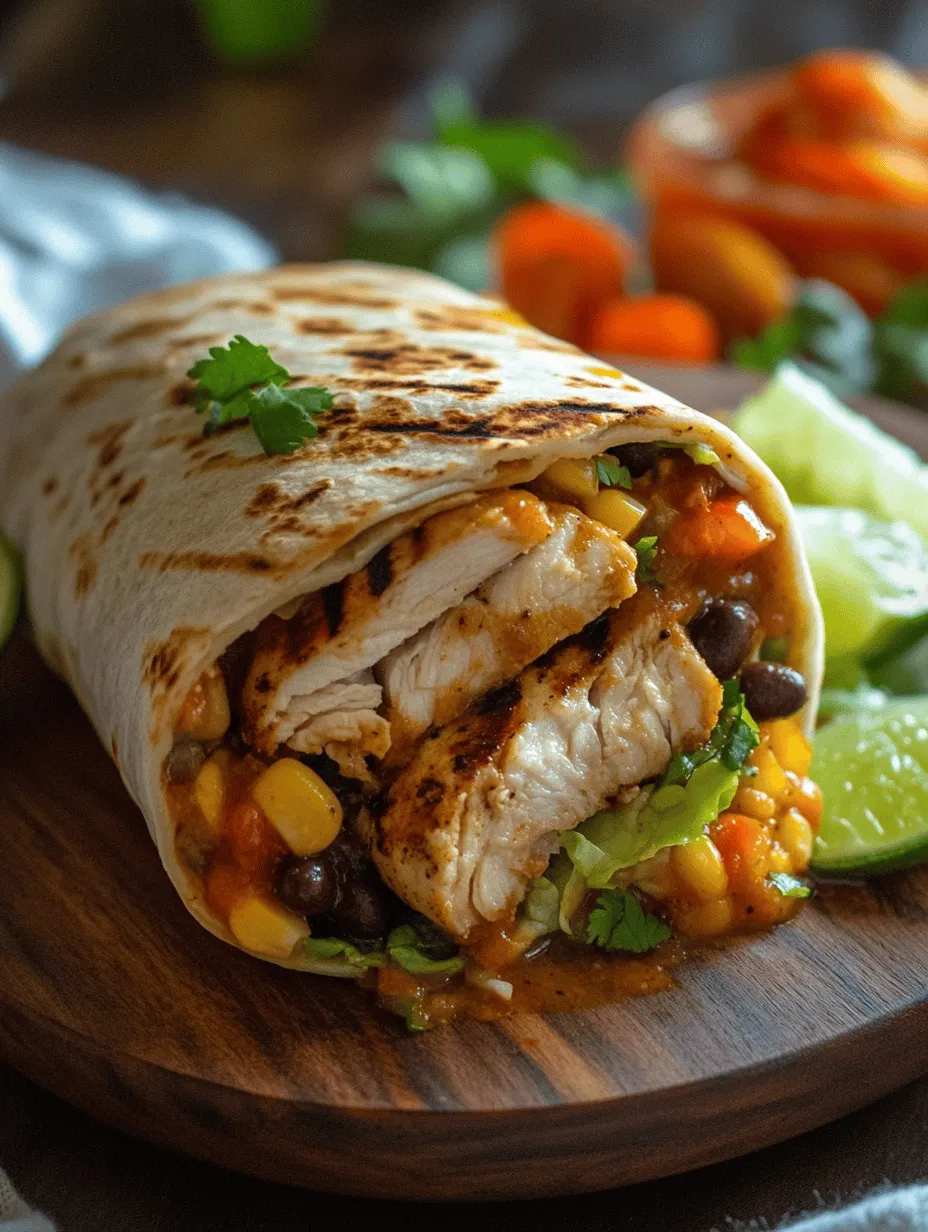 Delicious Chipotle Ranch Grilled Chicken Burrito Recipe