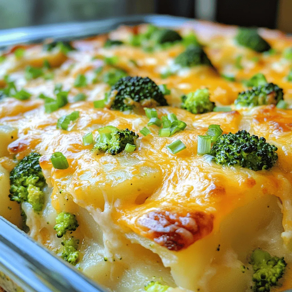 Potato, Broccoli &#038; Pepper Jack Egg Casserole Delight