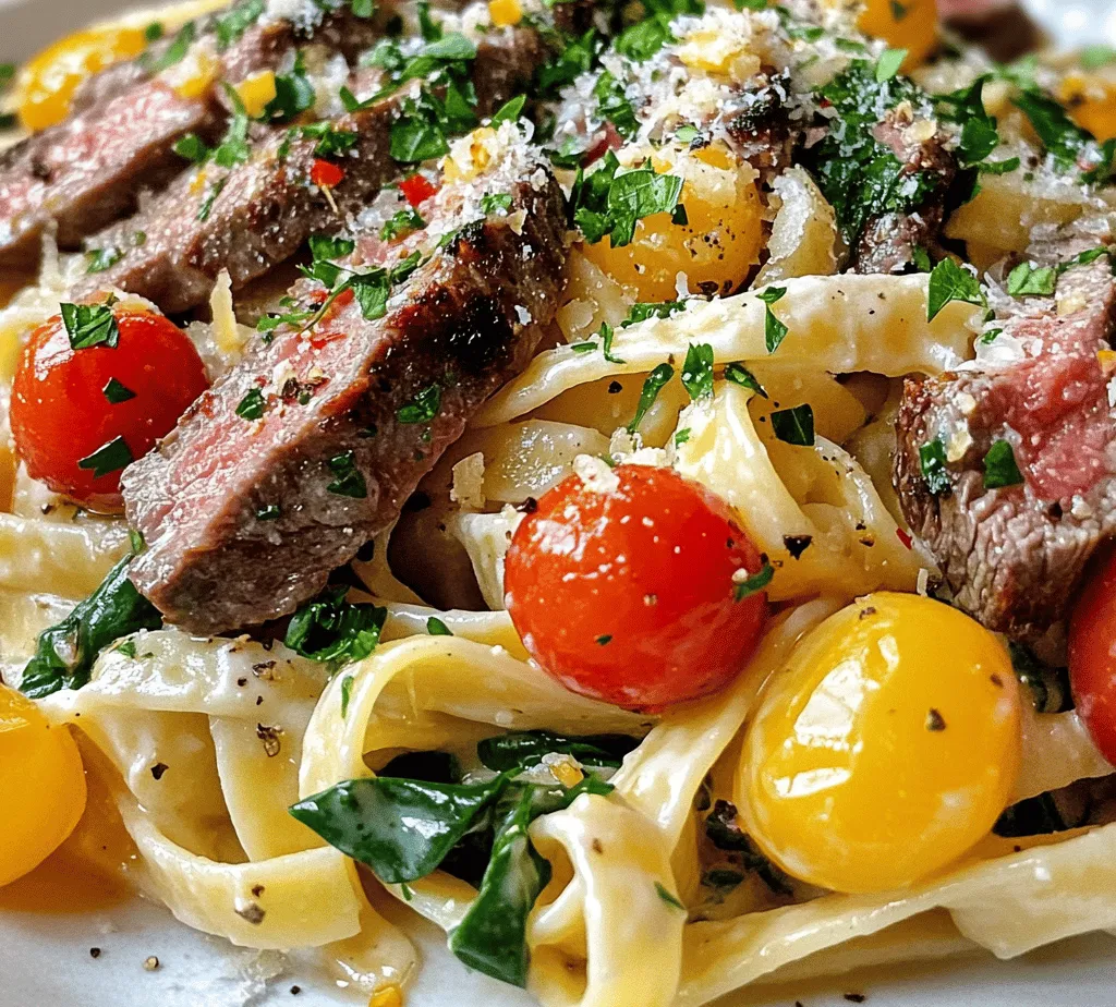 Steak Pasta Delight is a culinary masterpiece that brings together the rich, savory flavors of tender steak with the comforting, hearty texture of pasta. This dish embodies indulgence, making it a favorite among food enthusiasts and home cooks alike. Whether it