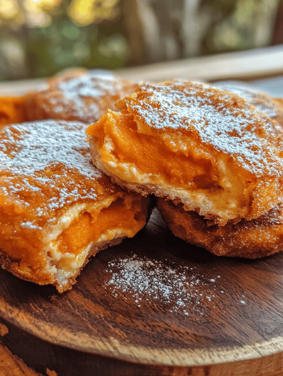 Sweet Potato Stuffed Fried White Oreos