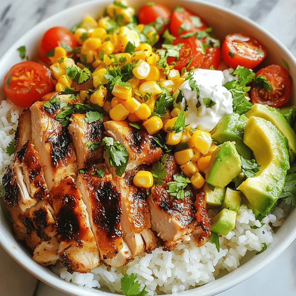 Street Corn Chicken Rice Bowl: A Flavorful Fusion Recipe