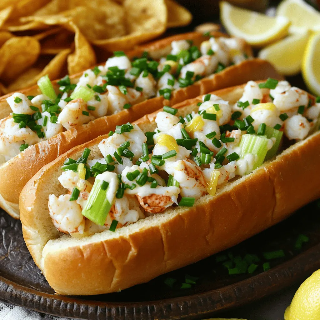 New England Lobster Roll Flavorful and Fresh Delight