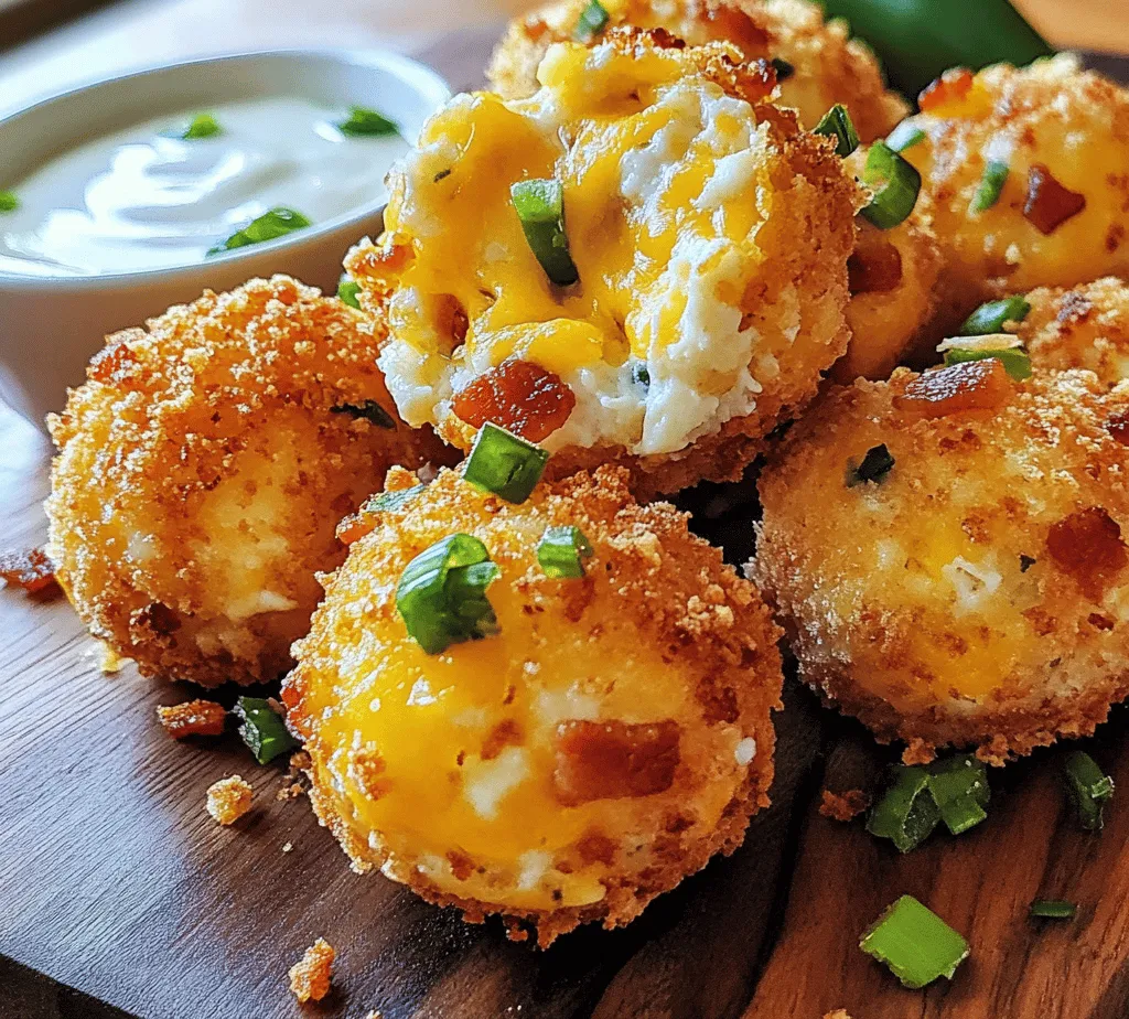 Bacon Jalapeño Popper Cheese Balls are the perfect blend of indulgence and flavor, combining the smoky richness of bacon with the fiery zest of jalapeños and the creamy goodness of cheese. As a versatile appetizer, they are ideal for various occasions, from informal gatherings to festive celebrations. Whether you