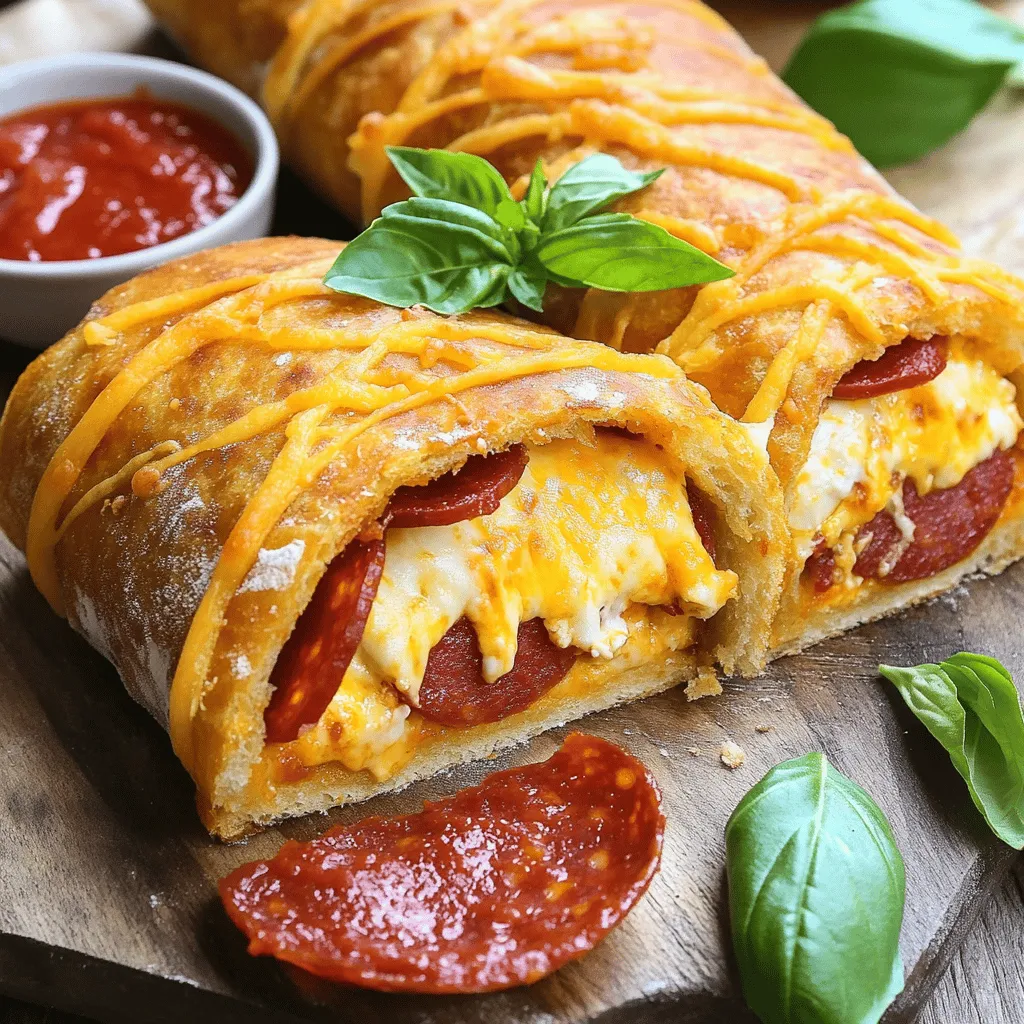 To make the perfect stromboli, start with a good dough. I recommend using pizza dough, either store-bought or homemade. This dough gives a nice crisp outside and a soft inside. Roll it out into a rectangle for easy filling.