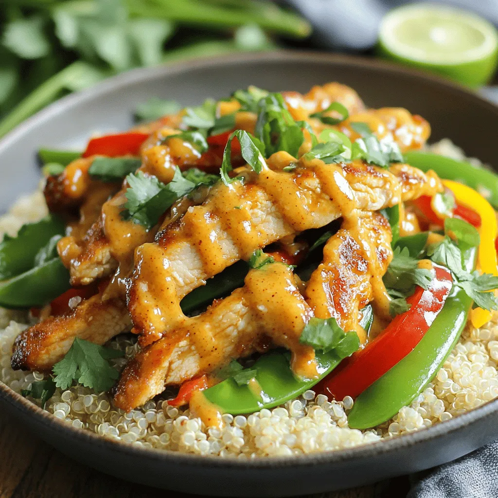 Thai Peanut Chicken: A Flavorful Journey into Thai Cuisine