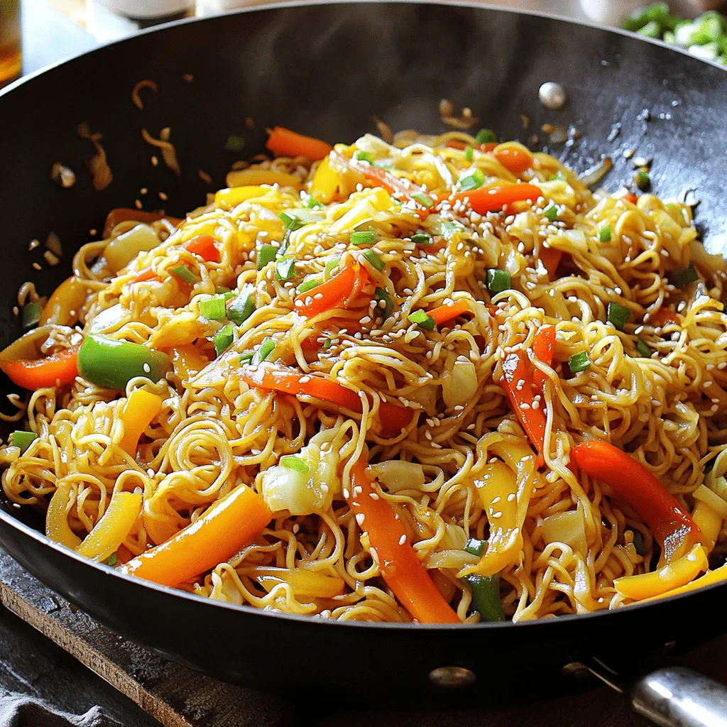 Veg Hakka Noodles Quick and Flavorful Stir-Fry Recipe