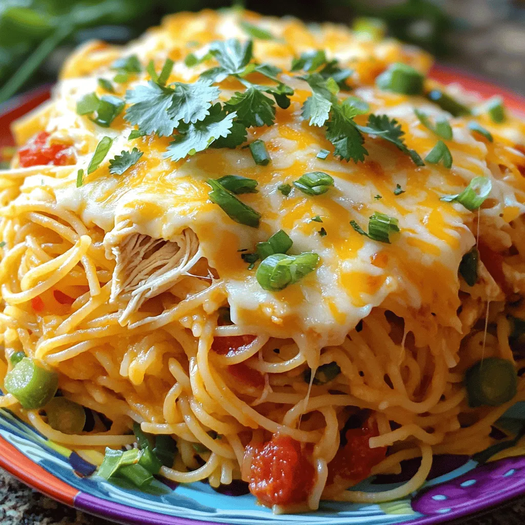 Monterey Chicken Spaghetti Bake stands out as a well-loved dish. This recipe combines chicken, cheese, and pasta into a warm hug of flavors. It’s easy to make and brings the family together.
