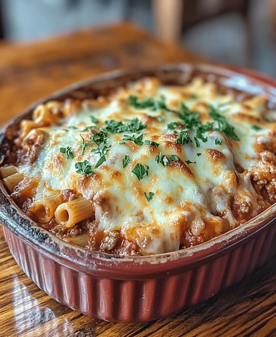 Baked ziti is a beloved dish that embodies the essence of comfort food, effortlessly bringing together the warmth of pasta, the richness of cheese, and the heartiness of a savory sauce. Perfect for feeding a crowd or enjoying as a cozy family meal, baked ziti has earned its place in kitchens across the country. But what sets