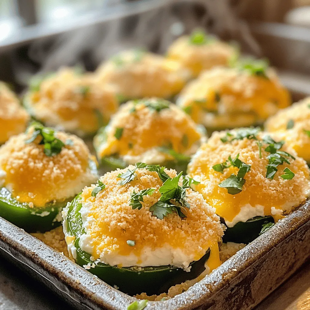 Cheesy Inferno Jalapeño Bites: The Perfect Appetizer for Any Gathering